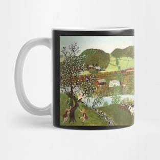 Grandma Moses Goes to the Big City Mug